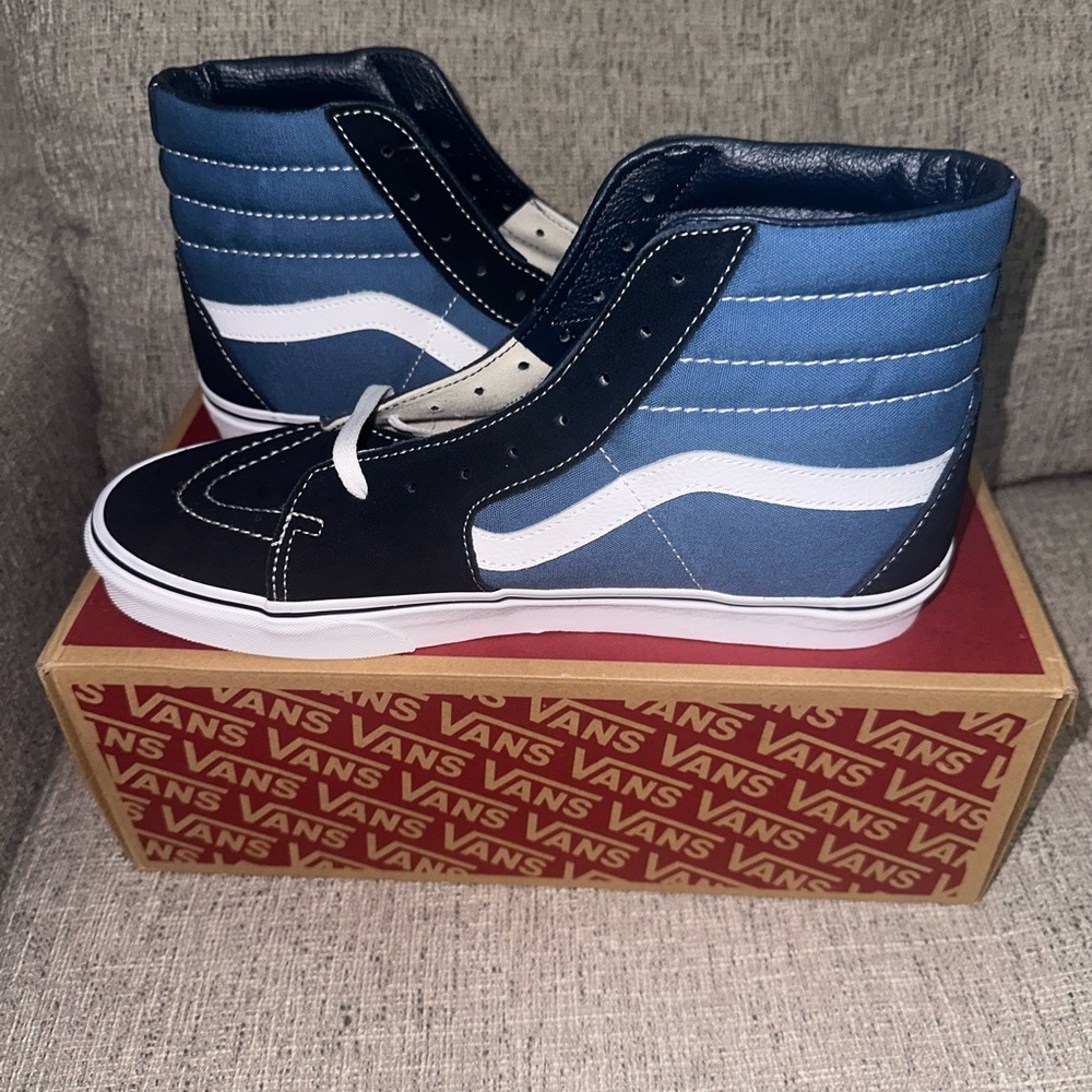 Mens Size 11.5 - VANS Sk8-Hi Navy 721356